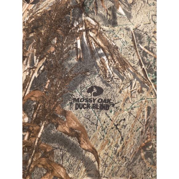 Mossy Oak Duck Blind Camo Pants 2XL (45x31) Cargo Hunting Explorer Adjustable - Picture 3 of 10